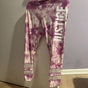 Justice leggings size 12 bundle to save